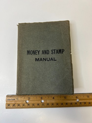 Vintage Money And Stamp Manual by Royal Money & Stamp Company c. 1911