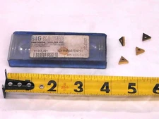 4pcs NEW BIG KAISER TC111615C7TNP11 TiN COATED CARBIDE INSERTS INDEXABLE TOOLING