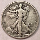 1920-S Walking Liberty Half Dollar Very Fine VF Coin #18871
