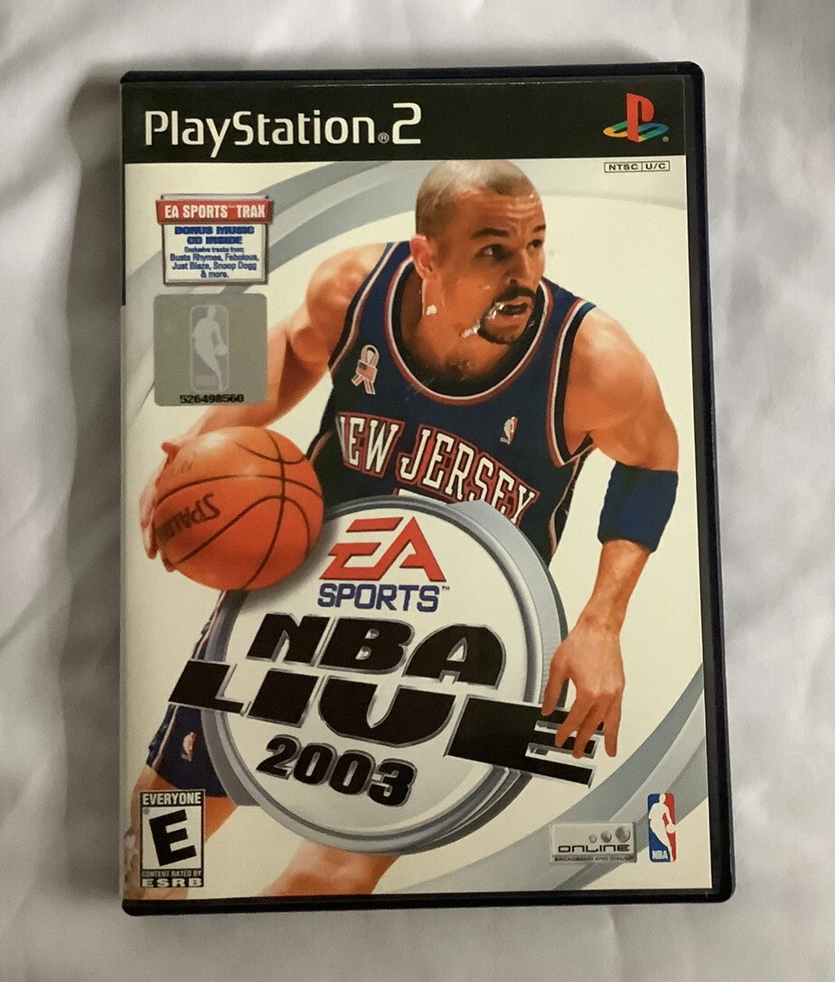 NBA Live 2003 PlayStation 2 PS2 Game Complete + Bonus Music CD