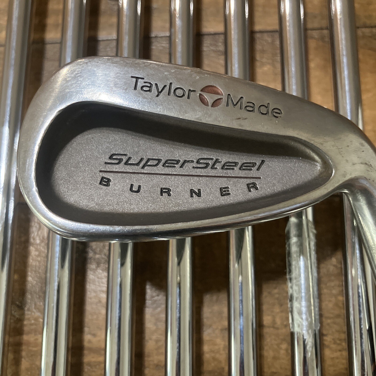 TaylorMade Supersteel Burner Irons Set 3PW R80 Regular Flex Steel RH