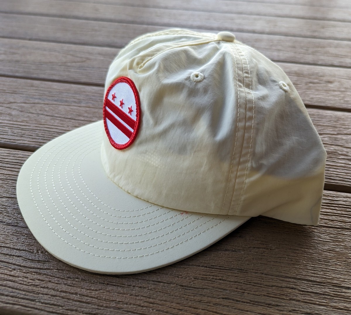 Washington DC Flag Roundel Surf Cap 100% Recycled Nylon Hat