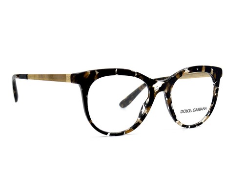 OCCHIALI AUTENTICI DOLCE&GABBANA DG3316 911 NERO AVANA MONTATURA - Foto 3 di 9