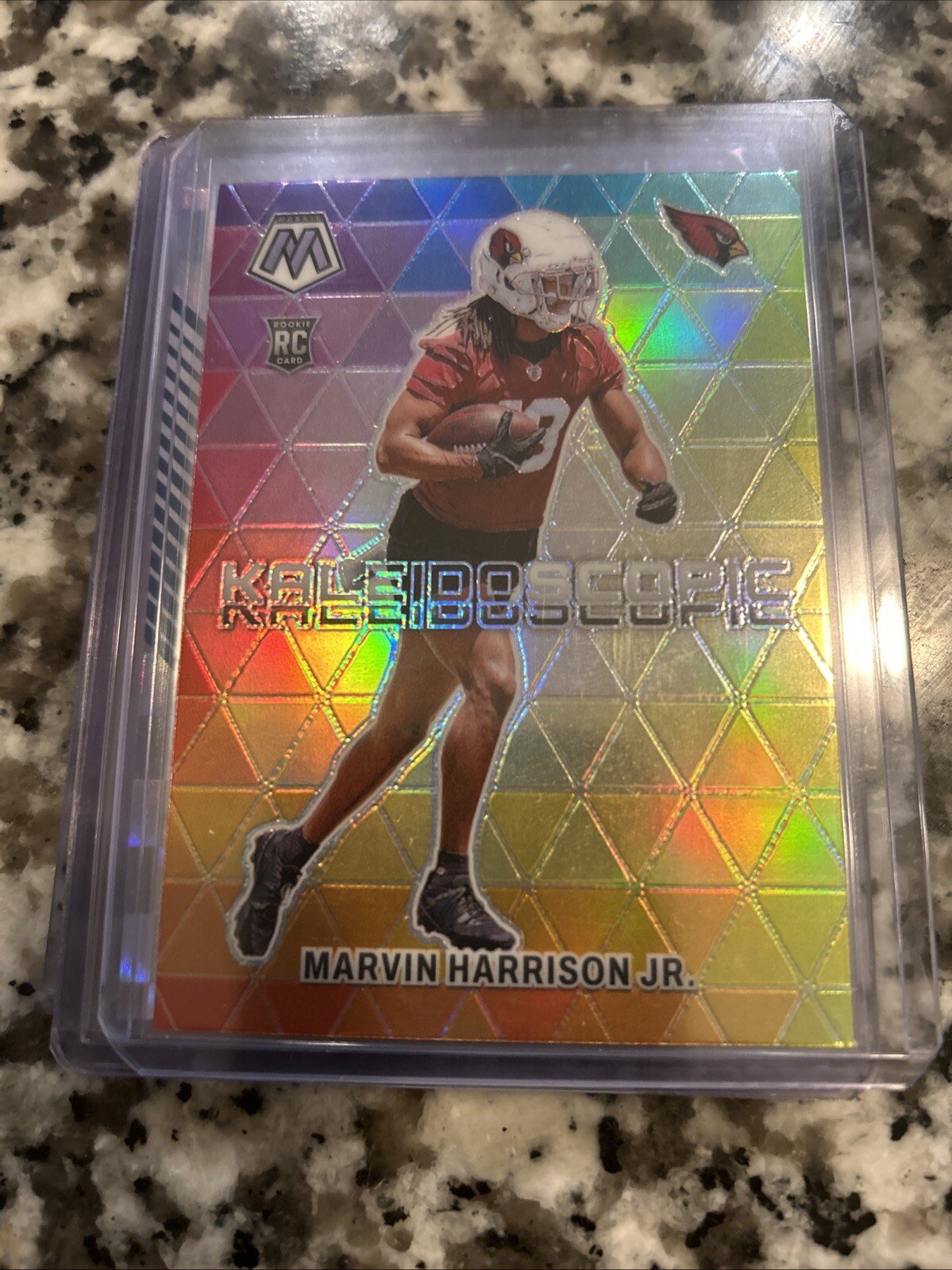 2024 Mosaic Marvin Harrison Jr. RC KALEIDOSCOPIC #18 SSP Case Hit AZ CARDINALS