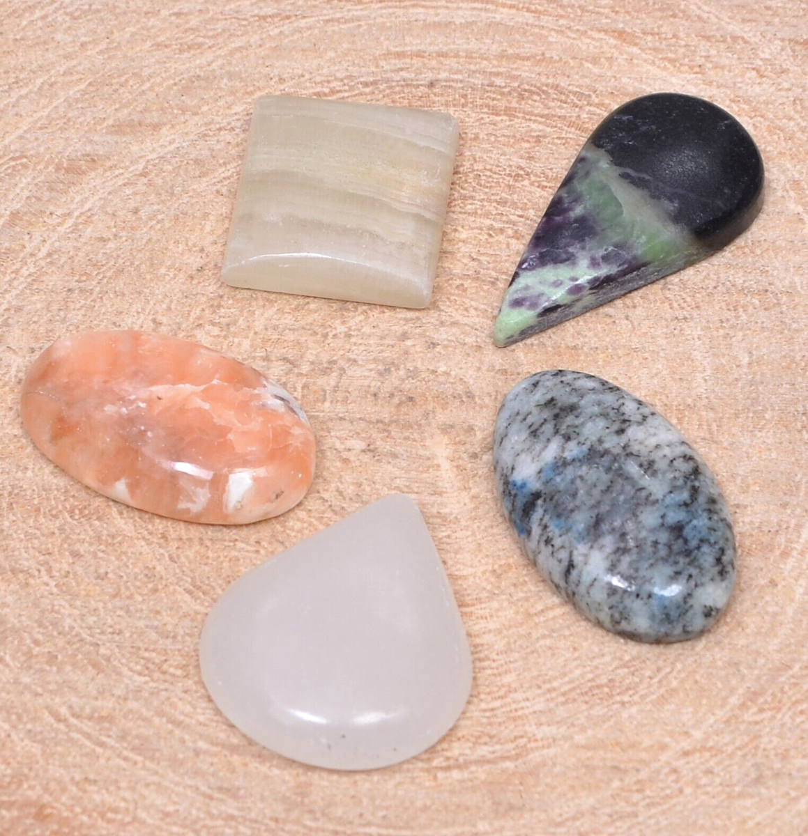 WHOLESALE LOT NATURAL ALL KIND SEMI PRECIOUS LOOSE GEMS MIX  CABOCHON