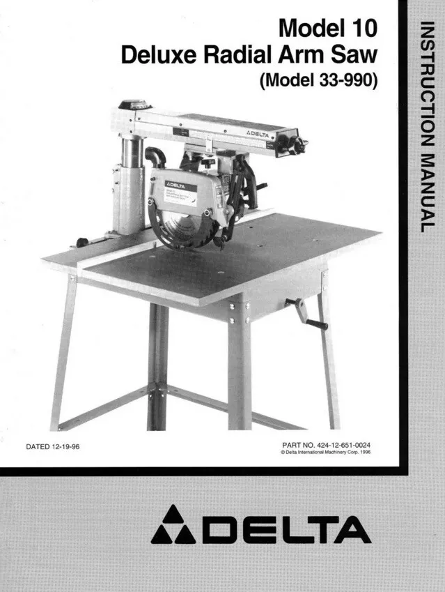 Delta 10 radial arm saw deals