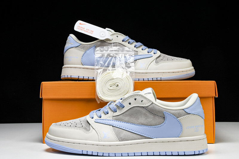 Nike Jordan 1 Low OG 21cm トラヴィス　travis Travis Scott X Fragment Design Air Jordan 1 Low Og Sp LXV