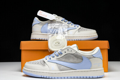 靴 NIKEAIRJORDAN1LOWOGS TravisScottFragment Fragment x Travis Scott x Air Jordan 1 Low OG SP 