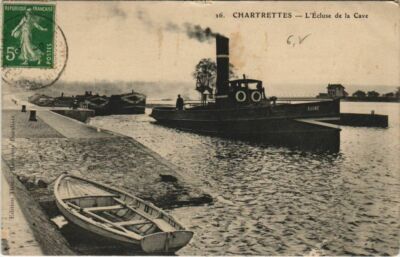 CPA CHARTRETTES Ecluse de la Cave (979889)