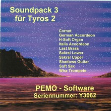 PEMO Software Soundpack 3 für Yamaha Genos, Tyros 2,3,4,5, PSR770,775,970,975...