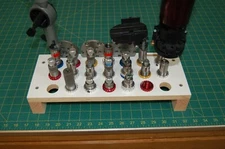 Storage Rack for Lee Six Pack Pro Reloading Dies and Shell Plates