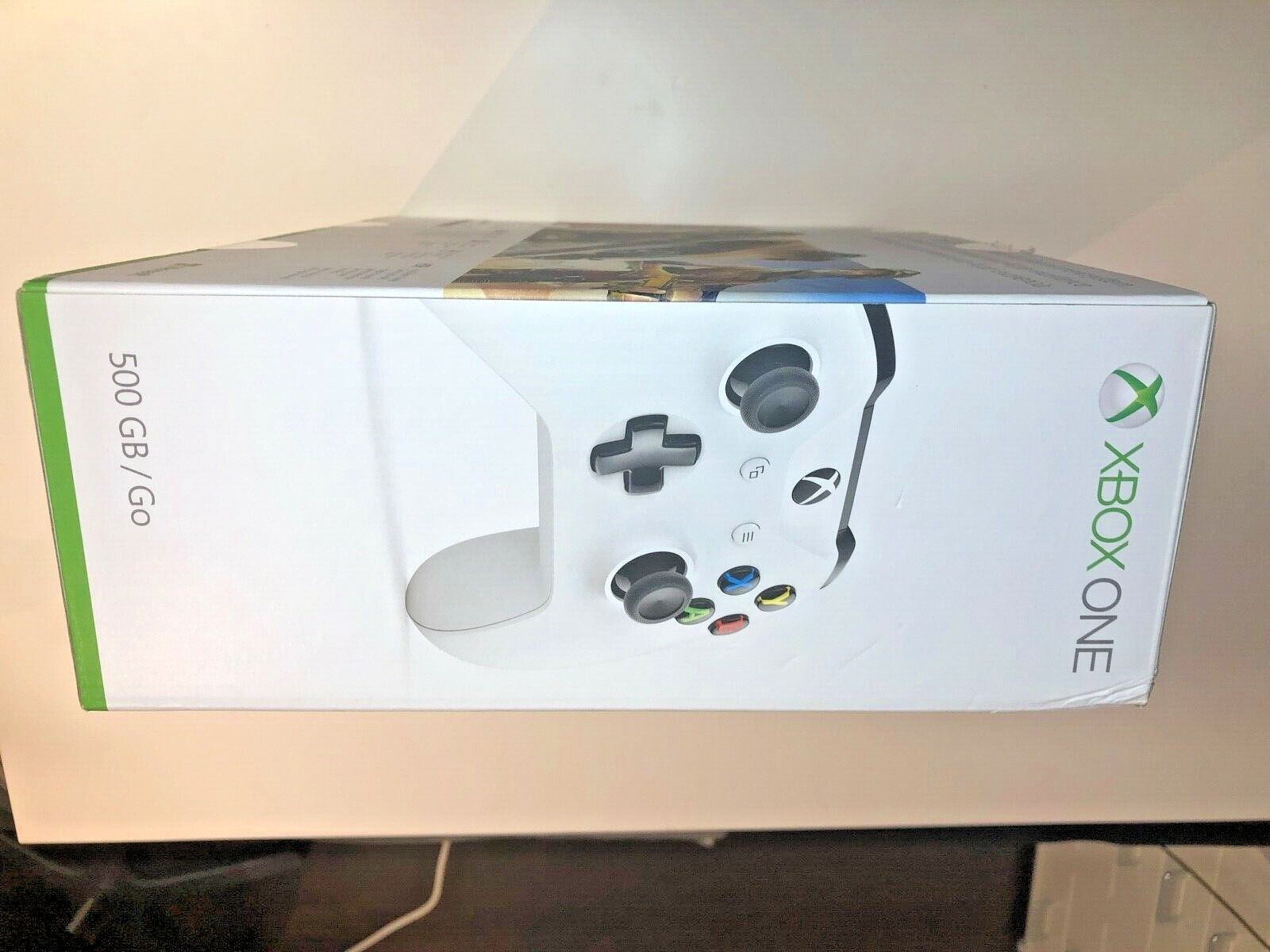 Empty Console Box for Microsoft Xbox One S White 500GB No S - Variant