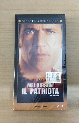 VHS - IL PATRIOTA - MEL GIBSON - THE PATRIOT -VIODETECA MONDADORI -SIGILLATO NEW