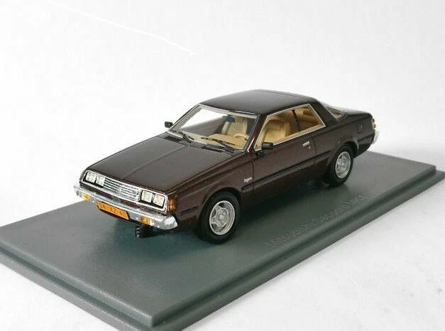 Mitsubishi Sapporo Mki Coupé 1982 Brown Metall Neo 43442 1/43 LHD Links Hand - Bild 2 von 3