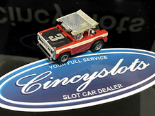 Vintage Aurora AFX Ford Bronco Red Non Magna Traction HO Slot Car.