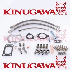 Turbo Oil & Water Kit for Nissan S14 S15 Garrett T25 T28 Journal Bearing SR20DET