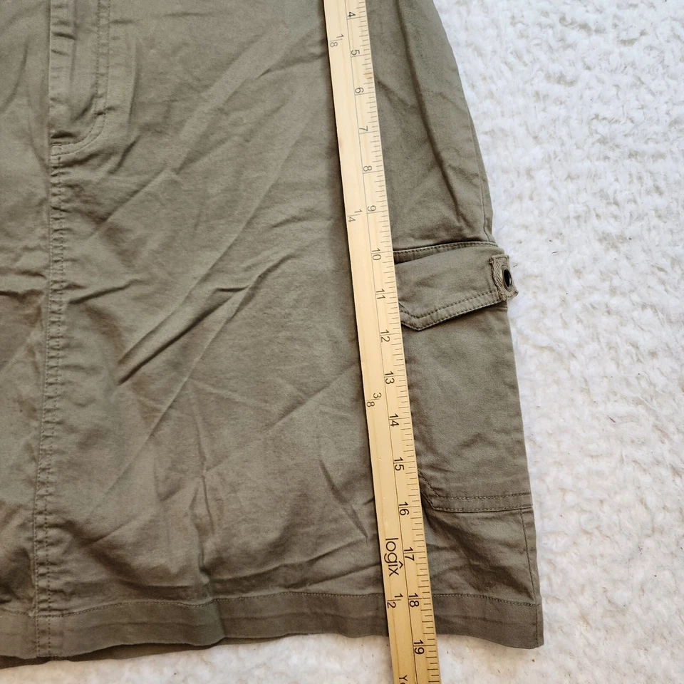 Falda Croft & Barrow Skort 16 Tostado Caqui Algodón Elástico Carga Senderismo Golf Activo Foto 2 de 4