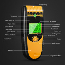 7-in-1 Wand Scanner Detektor mit und Audio Al...