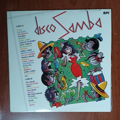 Manu Manaos / El Chato   Disco Samba [1988] Vinyl LP Electronic Latin