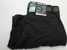 IRON CO. 'Warder' Stretch Tech Cargo Belted Shorts Black Size 34 NEW