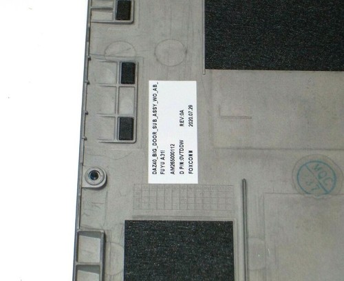 NEW Genuine Dell Latitude 7490 Laptop Bottom Base Case Cover Assem HUB28 VTDDW - Afbeelding 6 van 6