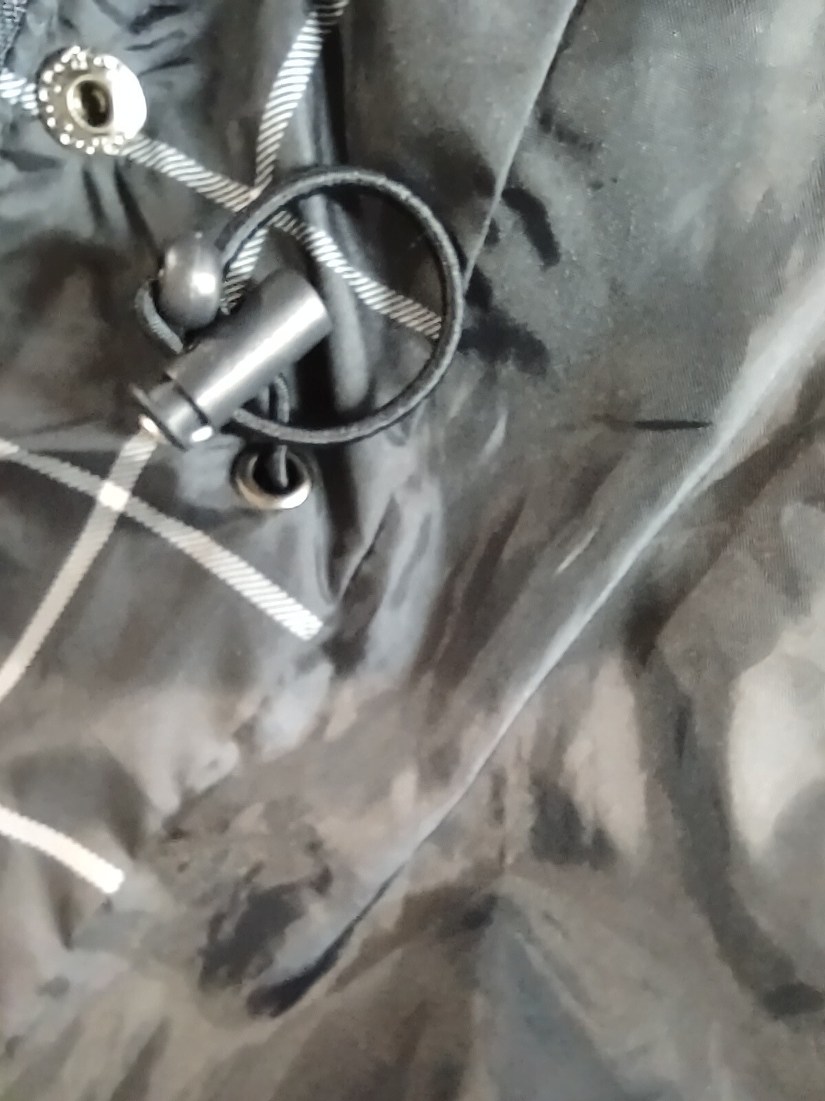 Windbreaker Woman's Medium Basic Editions Blue Pl… - image 12