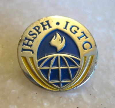 JHSPH IGTC Tac Lapel Hat Pin / John Hopkins / Tobacco Control
