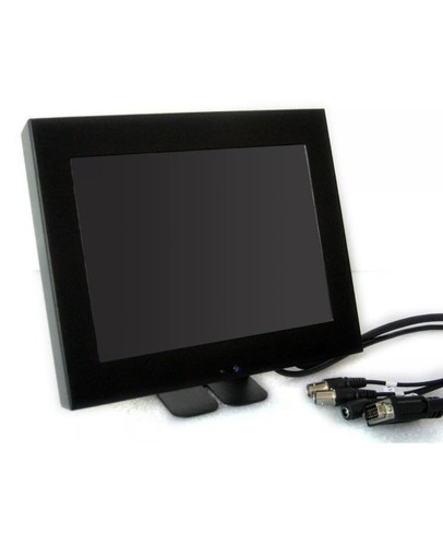 VIGILANT VISION, 8" LED BNC MONITOR, 4:3, WALL MOUNT, METAL CASE/GLASS, DSM8WGF