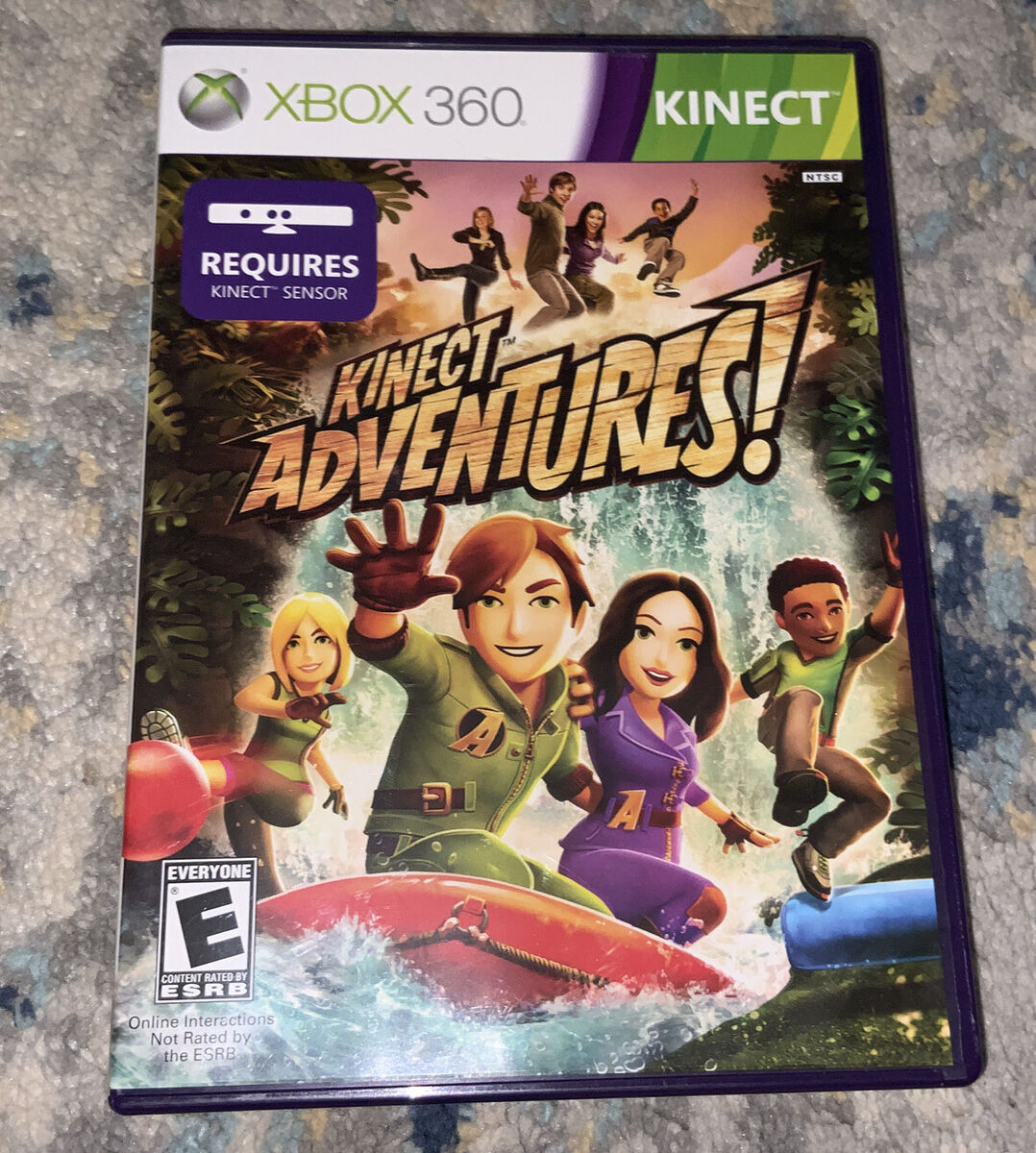 Kinect Adventures Xbox 360 Xbox One Compatible Video Game Complete