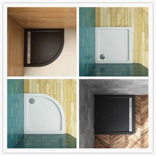 Quadrat Viertelkreis Duschwanne Duschtasse mit Ablaufgarnitur Für Dusche H.3cm