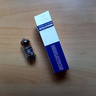 Lampe TSF Mazda 6Q7MG (DD Triode) Tube NOS Neuf Sous Emballage