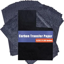 Carbon Paper for Tracing Graphite Transfer-Paper -  32 PCS Black Graphite Paper