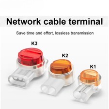 Connector Crimp Connection Waterproof Wiring Telephone Cable Network Terminals