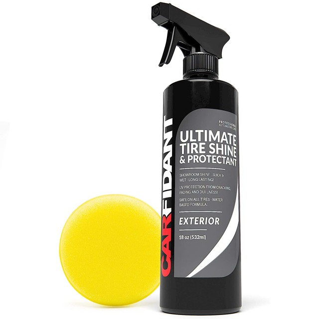 Car Tire Shine Cleaning Spray Vehicle Truck SUV Wheels Care Detailing