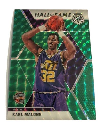 1986-87 Fleer #68 Karl Malone Utah Jazz Rookie Basketball Card CSG