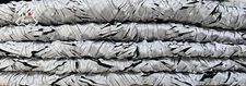 LIGHT GRAY TEXTURED Soft Italian Stretch Lamb leather 2 skins 10sqf 1.0mm #B6520