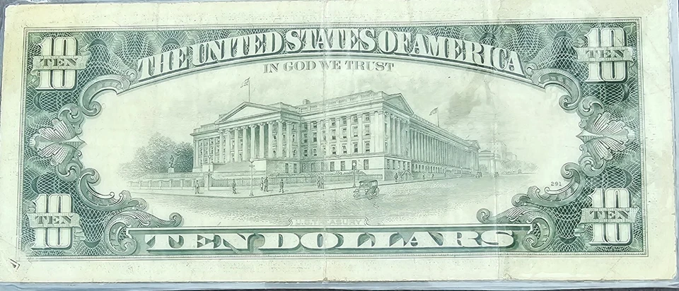 Star Note $10 Laminated - Image 2 of 2