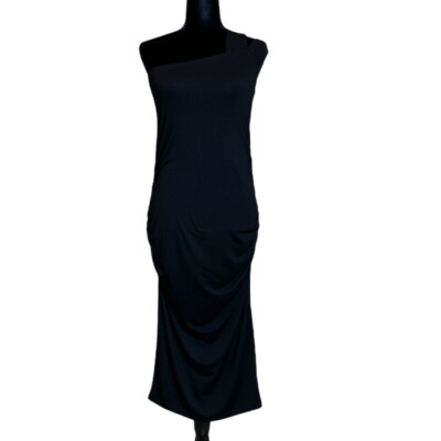 Isabella Oliver Brunswick Maternity One Shoulder Classy Little Black Dress  Sze 3 for sale online | eBay