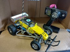 Tamiya The Frog Yellow No11 with esc, servo, transmitter and receiver,