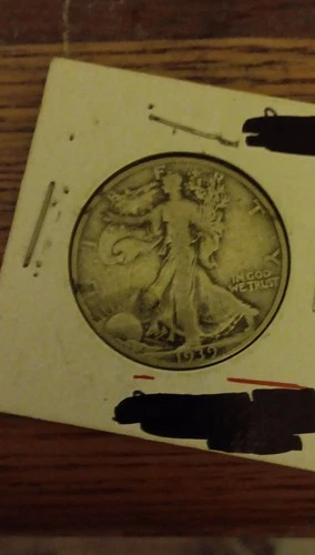 Liberty Walking 1939 Half Dollar Silver Business Strike 50C Coin