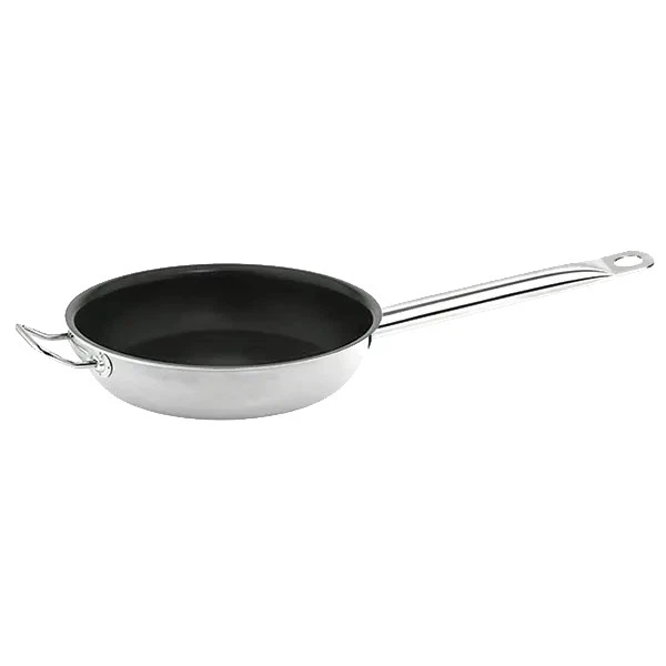 Thunder Group SLSFP4112 Quantum II 12" Stainless Steel Non Stick Round Fry Pan