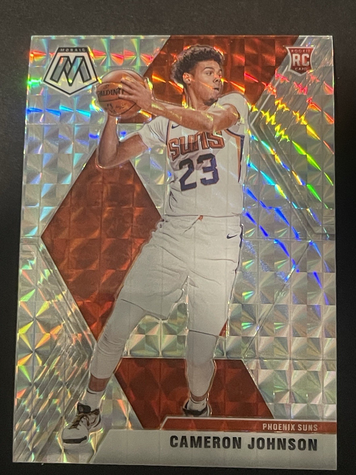 2019-20 Panini Mosaic Silver Prizm #203 Cameron Johnson RC Rookie n1