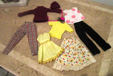 Vintage Barbie: Clothing/Accessories Lot 9 Items 