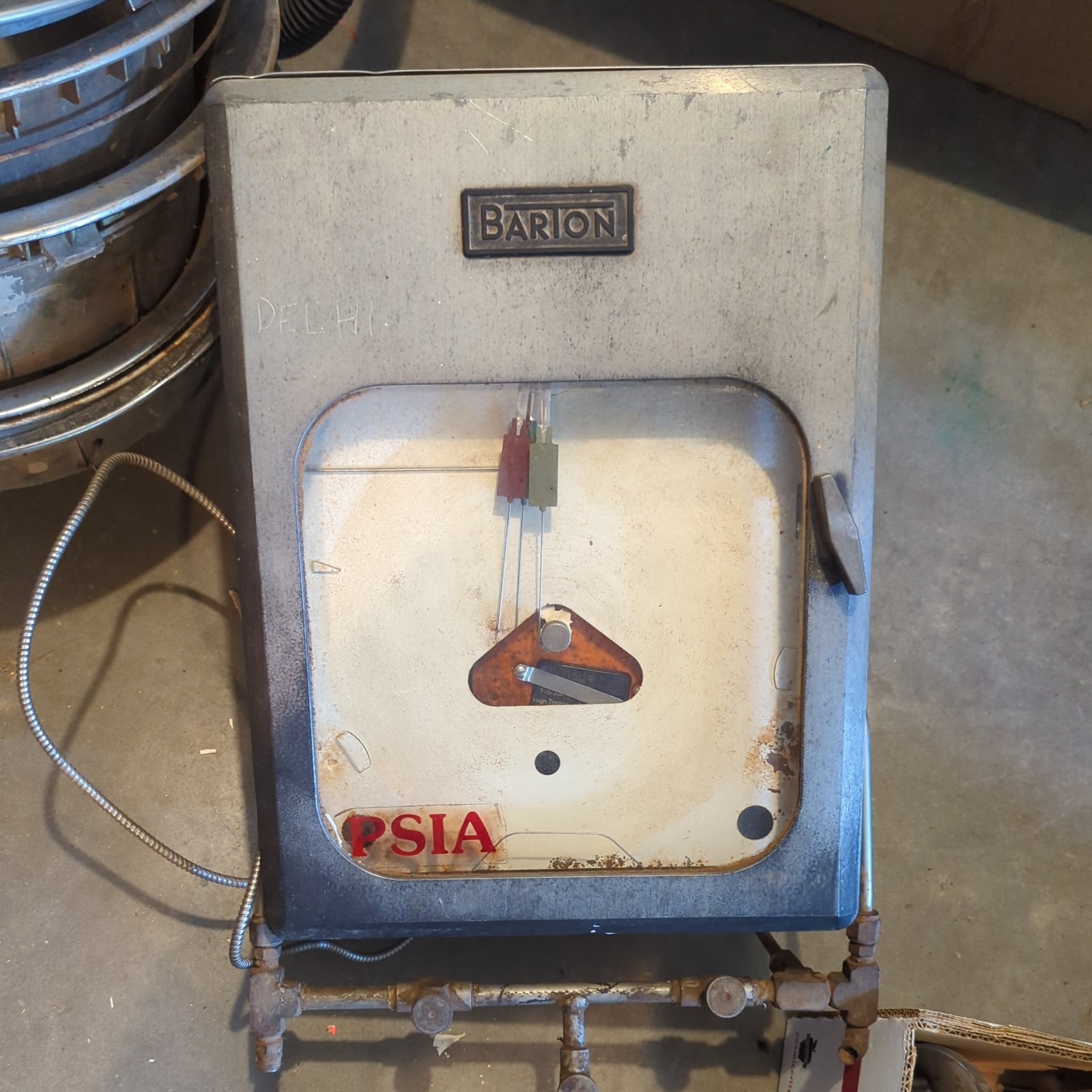 Barton chart recorder