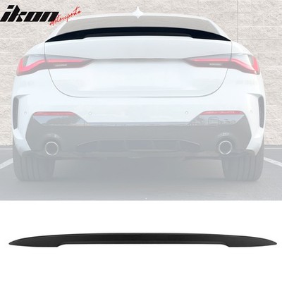 Fits 21-25 BMW G22 & G82 4 Series M4 Coupe Performance Style Trunk Spoiler ABS