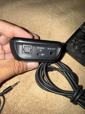 Bose Bluetooth Audio Adapter with Cables 418048 & Wall Adaptor