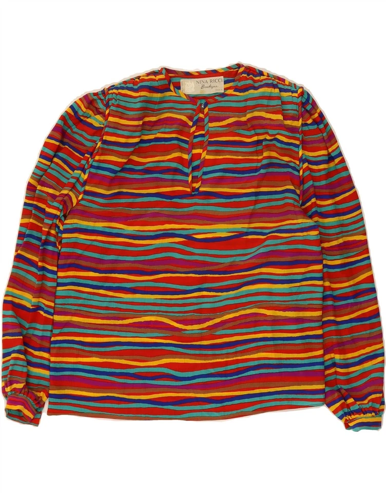 NINA RICCI Womens 2 Piece Skirt Set EU 42 Large W28 L30 Multicoloured BJ12 - Image 2 of 4