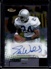2024 Topps Finest Everson Walls Flashback Auto #FBA-EW Cowboys