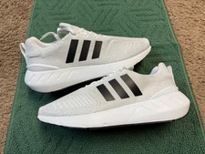 GY3047 Adidas Swift Run 22 White Grey Men's Sneakers