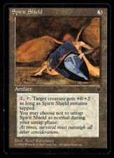 SPIRIT SHIELD RARE FALLEN EMPIRES MAGIC: THE GATHERING